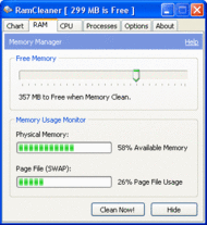 RamCleaner screenshot